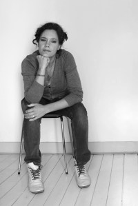 Zelfportret 01 zwart wit